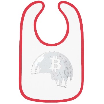 Discover Bitcoin Coin-Crypto In The Moon Bibs