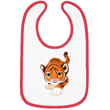 Discover Tiger Love Bibs