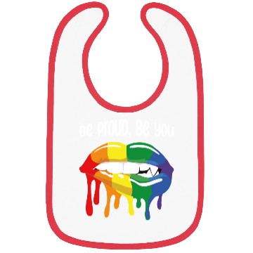 Discover Be proud be you Bibs