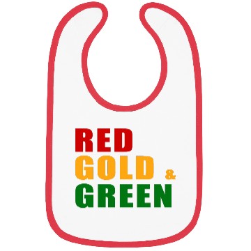 Discover Red, Gold & Green Bibs