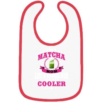 Discover Funny Matcha Mom Outfit Mother Bibs