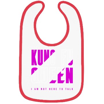 Discover Kung Fu Queen Bibs