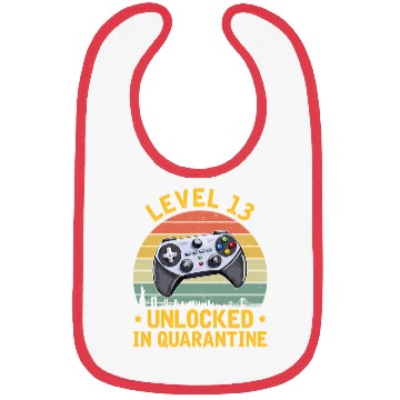 Discover Level 13 Unlocked Video Gamer 13th 2007 Bibs