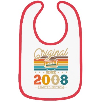 Discover Vintage 2008 Birthday Gift Bibs