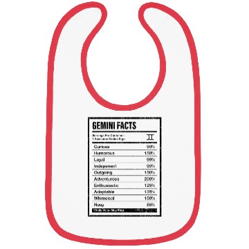 Discover Gemini Facts For And Zodiac Bibs