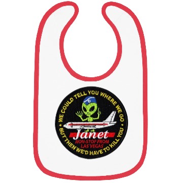 Discover Area 51 Janet Flight Bibs
