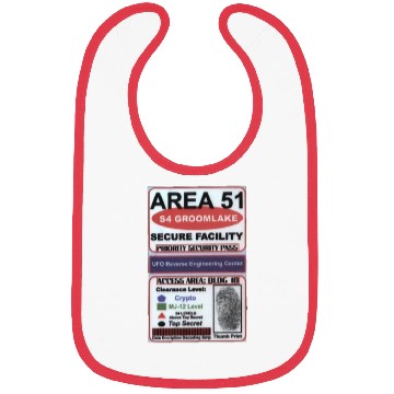 Discover Area 51 Reverse Engineering Pass Bibs