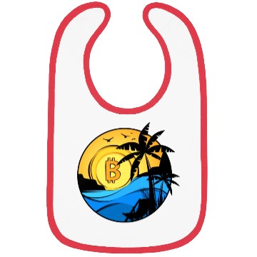 Discover Bitcoin Coin-Crypto Summer Bibs