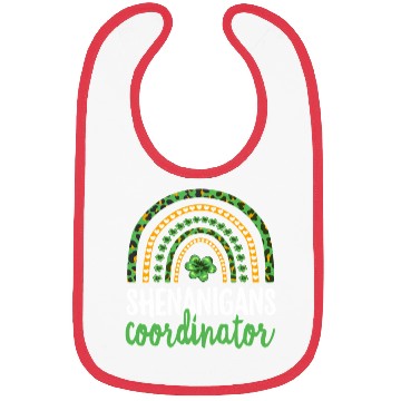 Discover Shenanigans Coordinator Teacher St Patricks Day Bibs