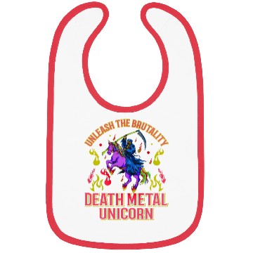 Discover Goth Rock Satan Unicorn Festivals Death Metal Bibs