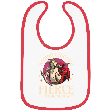 Discover Goth Rock Satan Unicorn Festivals Death Metal Bibs