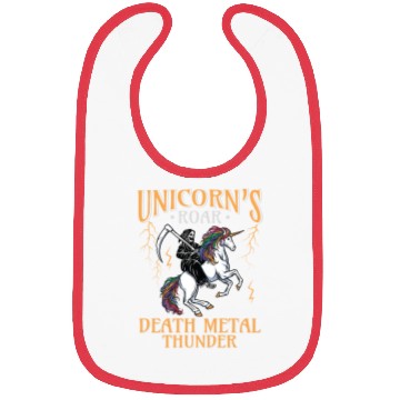 Discover Goth Rock Satan Unicorn Festivals Death Metal Bibs