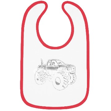 Discover Monster Trucks Big Truck Bibs