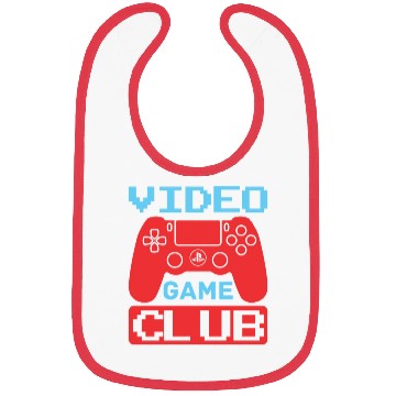 Discover Video game club gamer Bibs