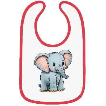 Discover Totally cute elephant Bibs