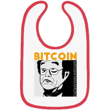 Discover Bitcoin Coin-Satoshi Nakamoto Bibs