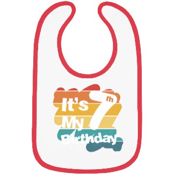 Discover 7Th It'S My 7Th 7 Bibs