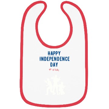 Discover Happy independence day Bibs