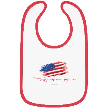 Discover Happy independence day Bibs