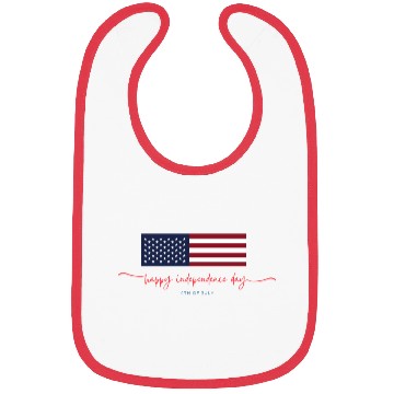 Discover Happy independence day Bibs