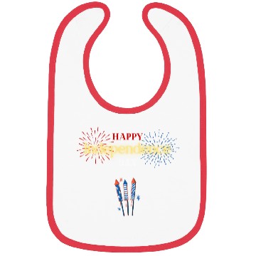 Discover Happy independence day Bibs