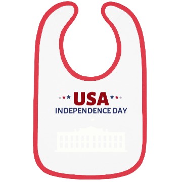 Discover Happy independence day Bibs