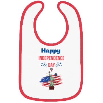 Discover Happy independence day Bibs