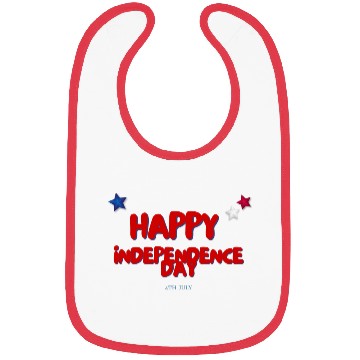 Discover Happy independence day Bibs
