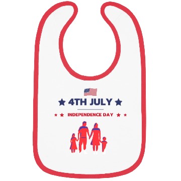 Discover Happy independence day Bibs