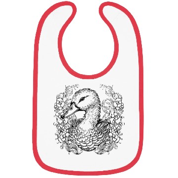 Discover Duck Bird Nature Pond Bibs