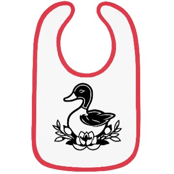 Discover Duck Bird Nature Pond Bibs
