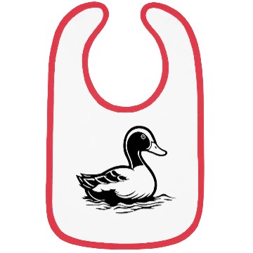 Discover Duck Bird Nature Pond Bibs