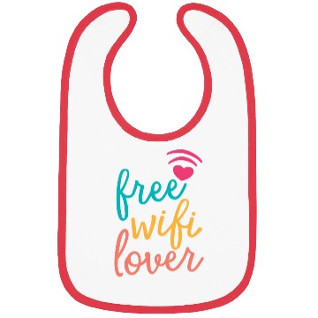 Discover DESIGNFree Wifi Lover Bibs