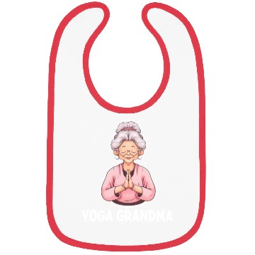 Discover Yoga Grandma Bibs