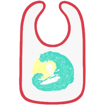 Discover Skeleton surfing on Wave Bibs