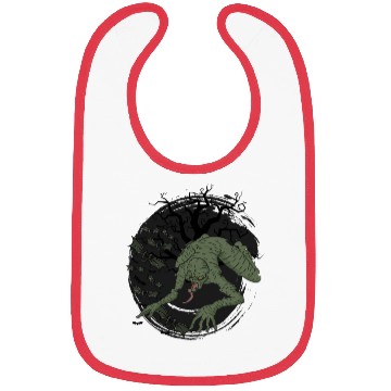 Discover Scary horror monster Halloween creepy Trick Bibs