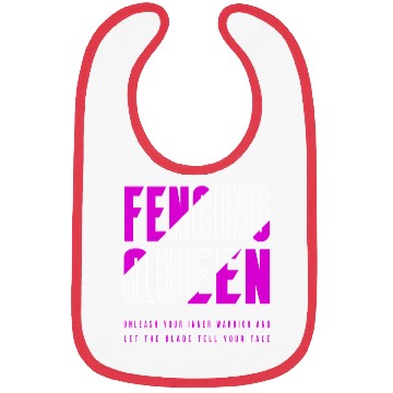 Discover Fencing Queen Bibs