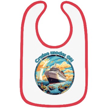 Discover Cruise Mode: On Ship Vacation Bibs