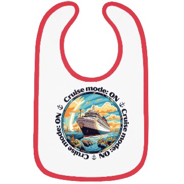 Discover Cruise Mode: On Ship Vacation Bibs