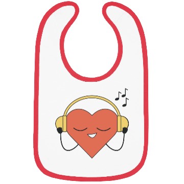 Discover Music lover Bibs