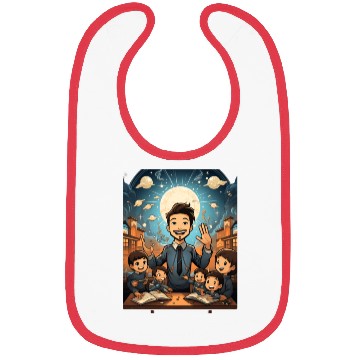 Discover Back to School Pre-K Kindergarten Teacher Student Bibs