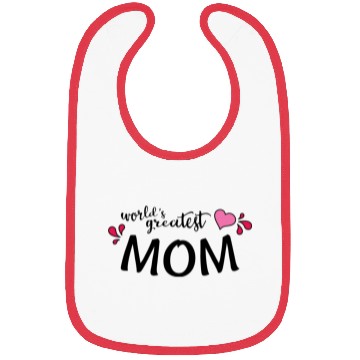 Discover DESIGNWorlds Greatest Mom nature Bibs