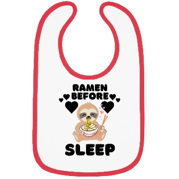 Discover Ramen Before Sleep nostalgia Bibs