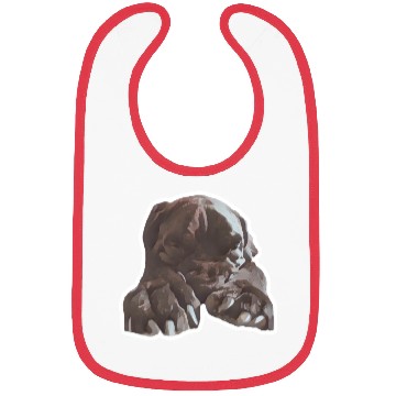 Discover Cane corso in its natural sleeping environment Bibs
