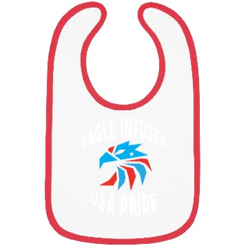 Discover Eagle Infused, USA Pride Bibs