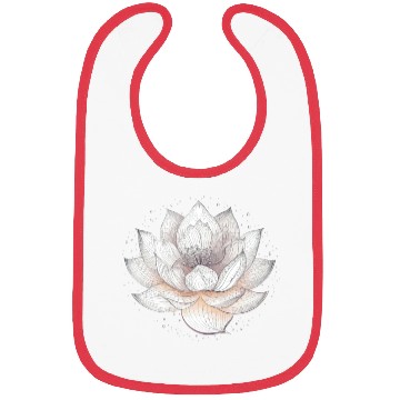 Discover serene Lotus (1) Bibs