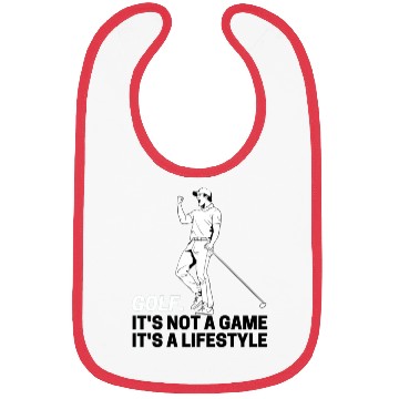 Discover Golf is not a game, its a lifestyle Bibs