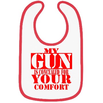 Discover My Gun Is Concealed For Your Comfort © Bibs