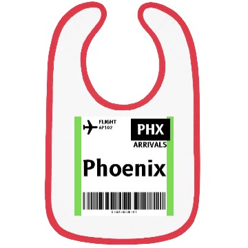Discover airplane ticket phoenix Bibs
