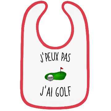 Discover I can't I have golf Bibs
